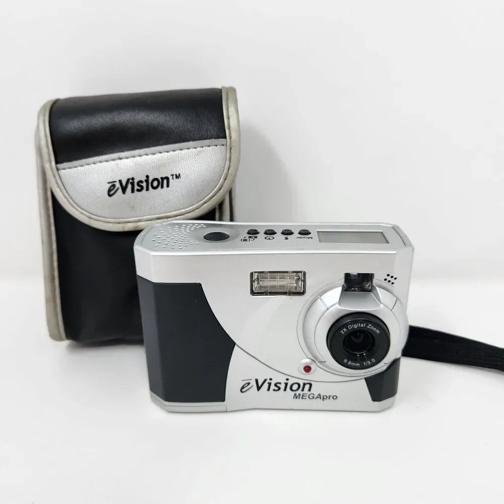 Evision Megapro Digital Camera With 2X Zoom LCD Screen & Accessories
